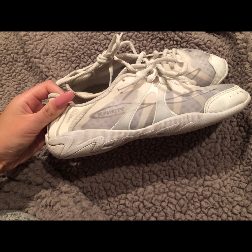 NFINITY vengeance cheer shoes white